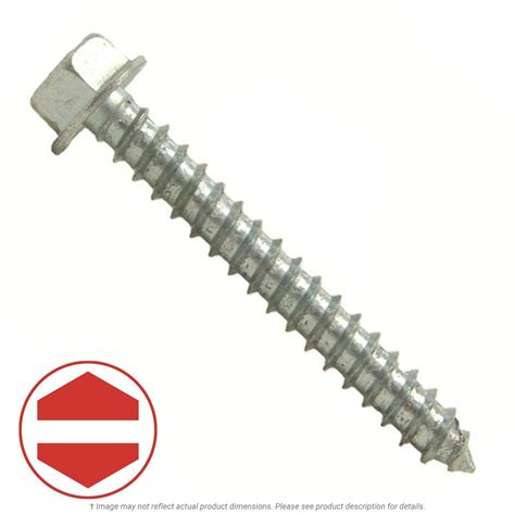 12 x 1 in zinc-plated hex-head sheet metal screw|12x1 self drilling screws.